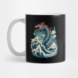 Japanese Epic Sea Dragon Mug